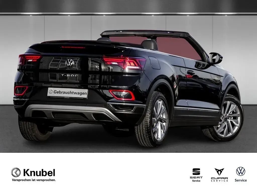 Gebraucht VW T-Roc Cabriolet Goal 150 PS (110 kW) 2025 Deep black perleffekt Cabrio