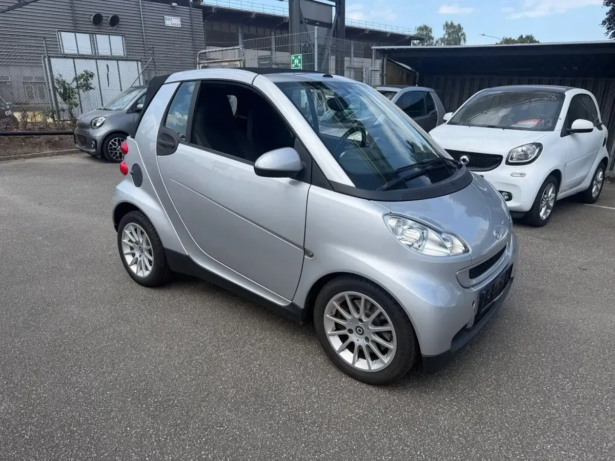 Gebraucht Smart ForTwo Cabrio Passion 71 PS (52 kW) 2007 Silber Cabrio