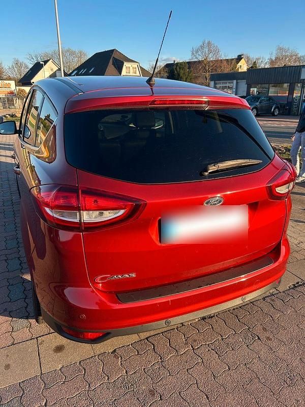 Gebraucht Ford C-MAX Titanium 120 PS (88 kW) 2015 Rot Van / Kleinbus