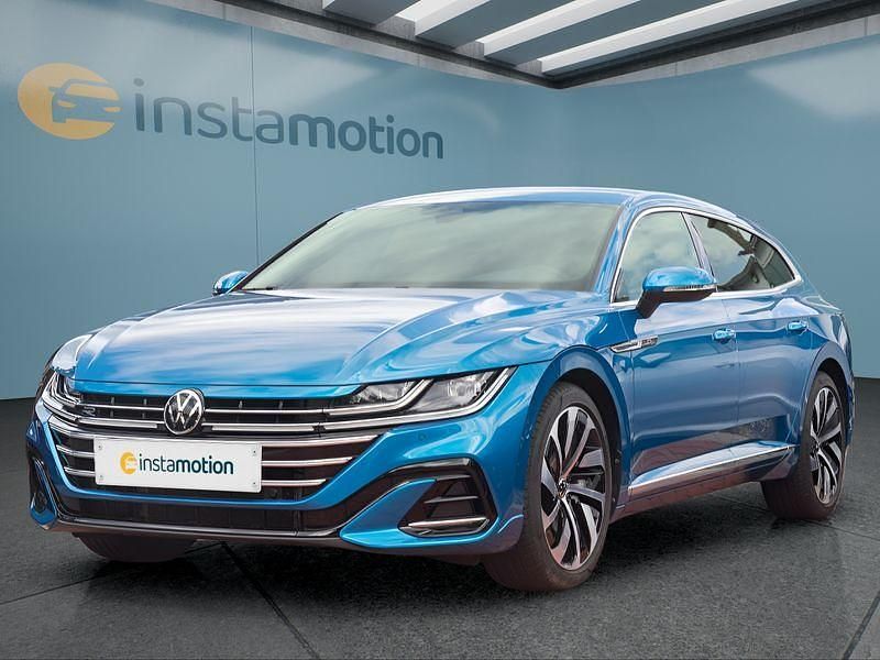 Blau Gebraucht 2023 VW Arteon Kombi | 32.649 € (Fairer Preis) - Bild 1/4