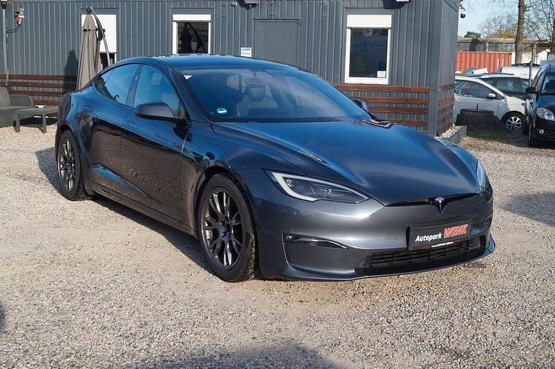 Gebraucht Tesla Model S Plaid 759 kW (1033 PS) 2023 Grau Kleinwagen