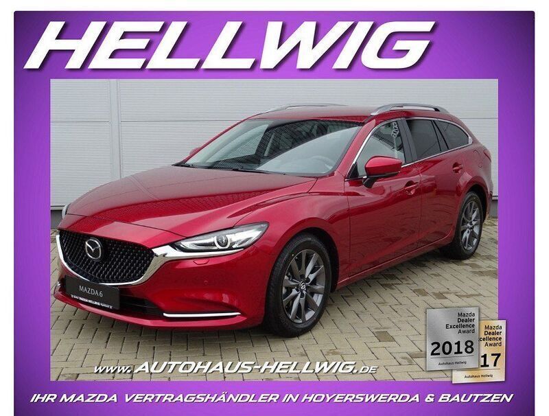 Soul red crystal metallic Neu 2025 Mazda 6 Center-Line Kombi | 31.380 € (Guter Preis) - Bild 1/4