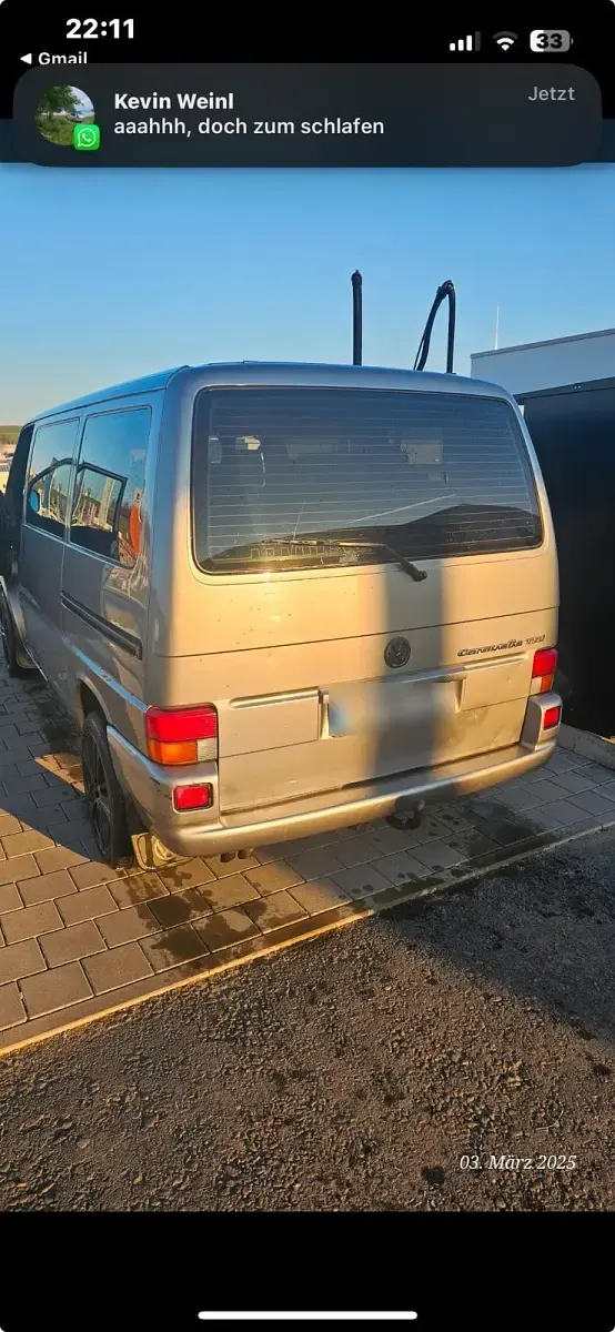 Gebraucht VW Multivan 150 PS (110 kW) 1998 Silber Van / Kleinbus