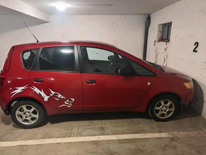 Gebraucht Mitsubishi Colt 95 PS (69 kW) 2008 Rot Kleinwagen