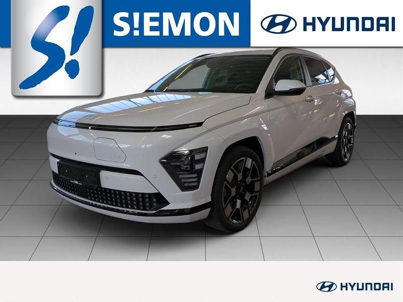 Weiss Gebraucht 2024 Hyundai Kona Prime SUV | 29.830 € - Bild 1/4