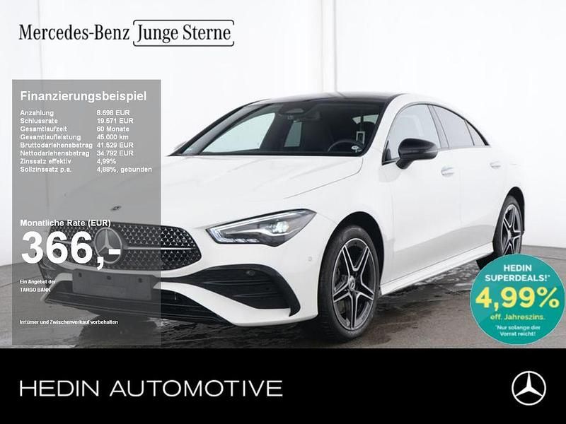Weiß Gebraucht 2025 Mercedes CLA250e AMG Limousine | 43.480 € (Teuer) - Bild 1/4