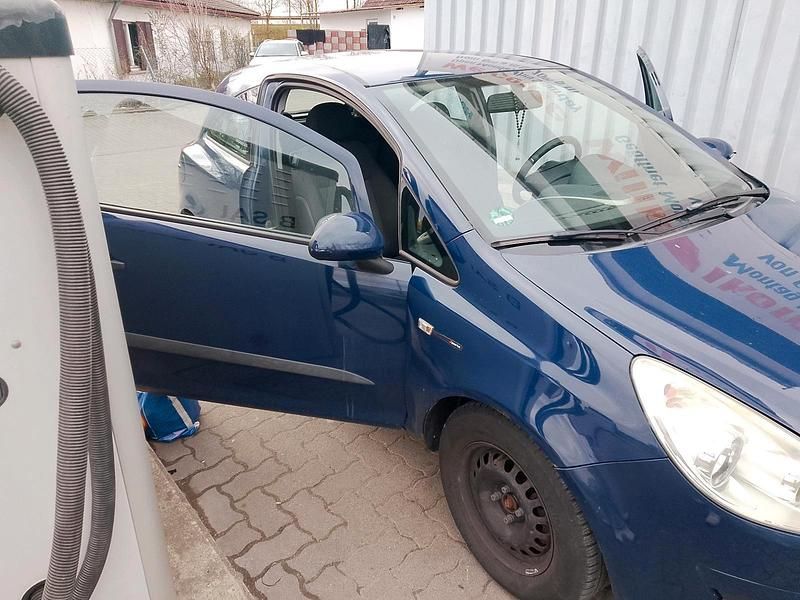 Gebraucht Opel Corsa 60 PS (44 kW) 2007 Blau Kleinwagen