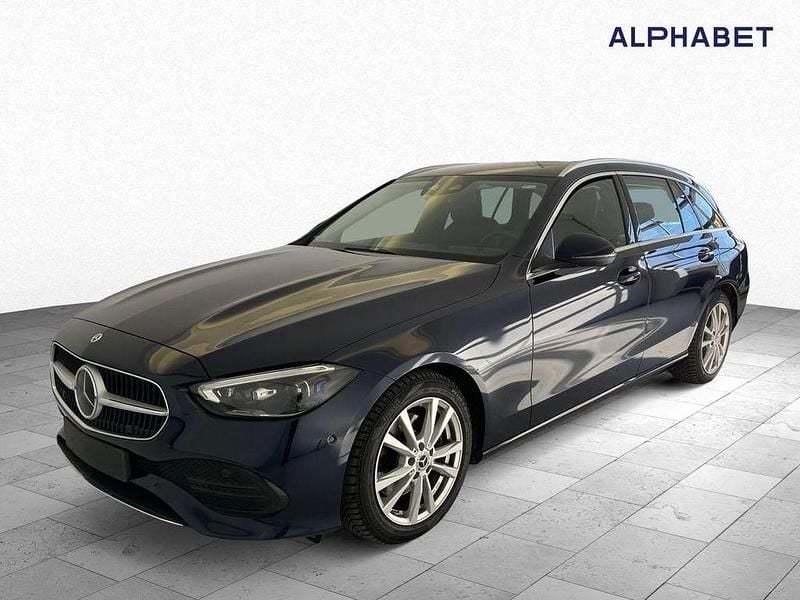 Blau Gebraucht 2022 Mercedes C200 Avantgarde Limousine | 21.397 € (Guter Preis) - Bild 1/4