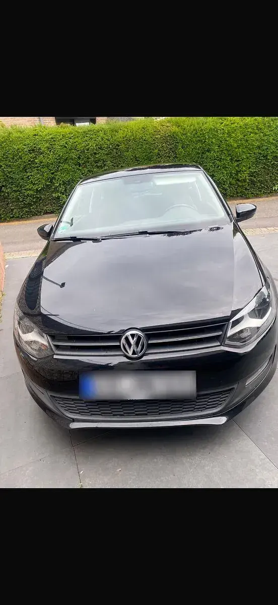 Gebraucht VW Polo Team 60 PS (44 kW) 2011 Schwarz Kleinwagen