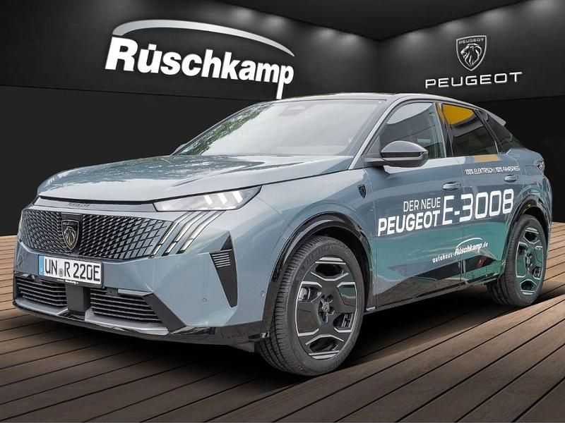 Blau Gebraucht 2025 Peugeot e-3008 GT SUV | 48.980 € (Superpreis) - Bild 1/4