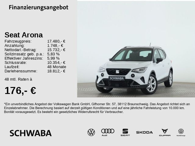 Nevada weiß metallic Gebraucht 2022 Seat Arona Beats SUV | 17.480 € (Superpreis) - Bild 1/2