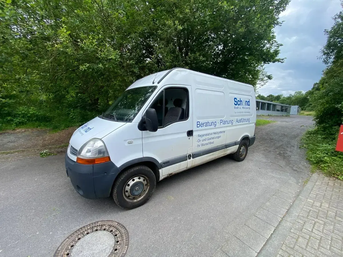 Gebraucht Renault Master 120 PS (88 kW) 2009 Weiß Van / Kleinbus