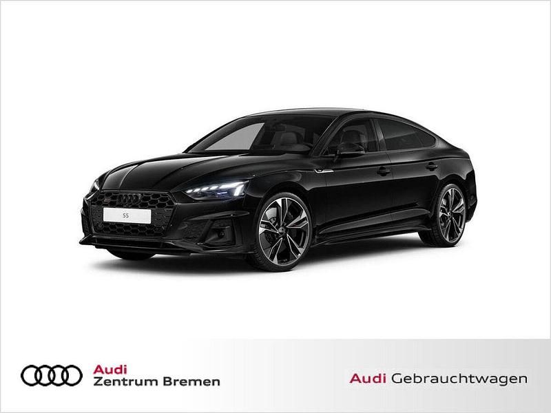 Mythosschwarz metallic Gebraucht 2023 Audi S5 Sportback Ambiente Kleinwagen | 50.940 € (Fairer Preis) - Bild 1/4