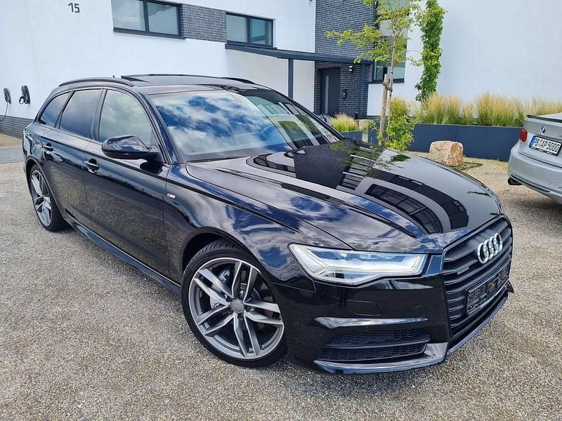 Schwarz Gebraucht 2016 Audi A6 S-Line Kombi | 16.499 € (Guter Preis) - Bild 1/4