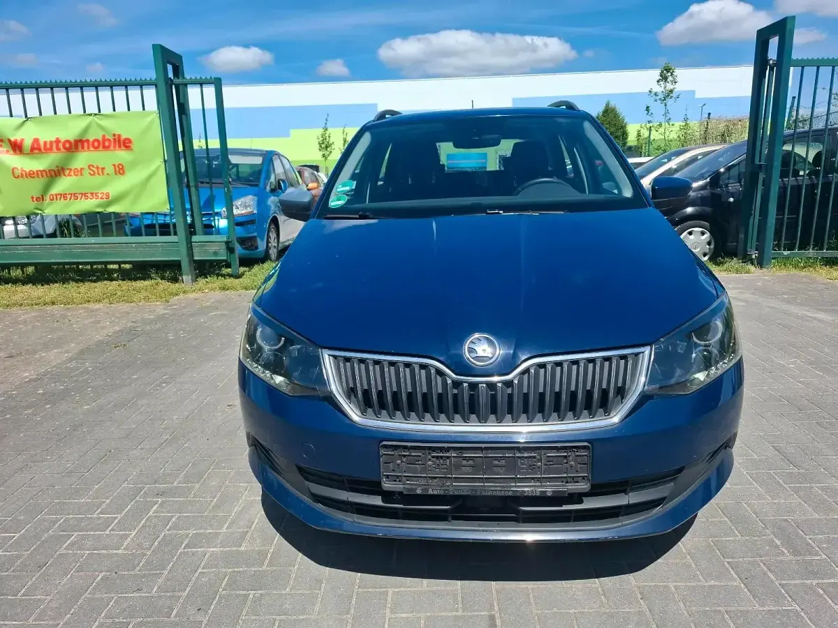 Gebraucht Skoda Fabia 90 PS (66 kW) 2015 Blau Kombi