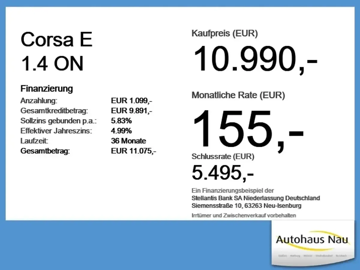 Gebraucht Opel Corsa 90 PS (66 kW) 2018 Tiefsee blau Kleinwagen