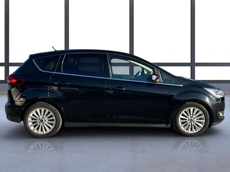 Gebraucht Ford C-MAX Titanium 126 PS (92 kW) 2015 Panther schwarz met Van / Kleinbus