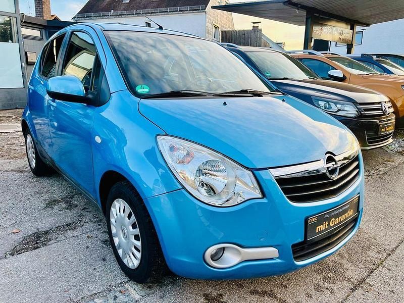 Blau Gebraucht 2008 Opel Agila Edition Kleinwagen | 2.990 € (Fairer Preis) - Bild 1/4