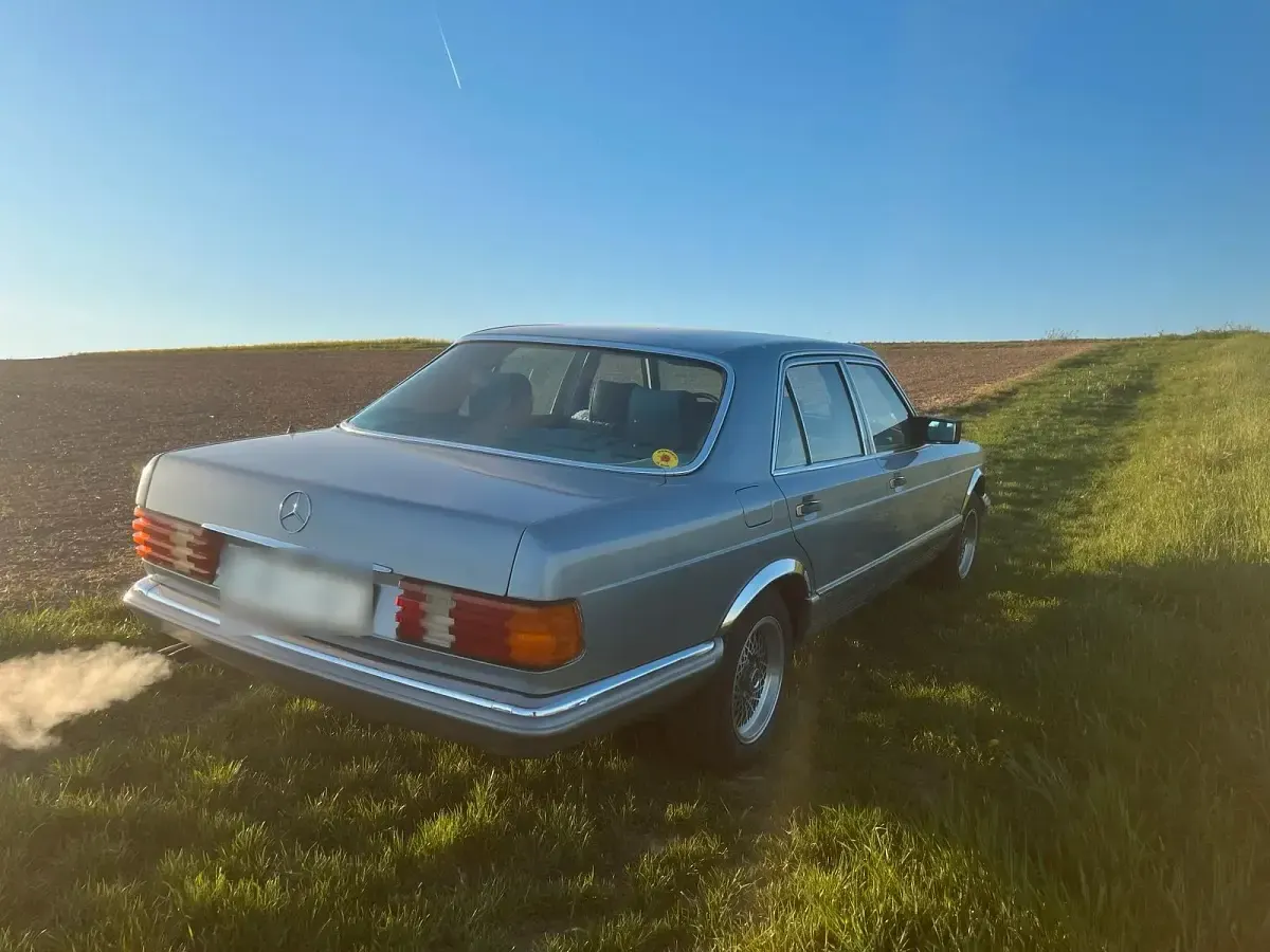 Gebraucht Mercedes 280 SE 185 PS (136 kW) 1984 Blau Limousine