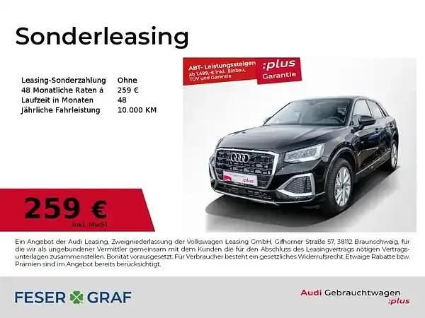 Gebraucht Audi Q2 Advanced Plus 150 PS (110 kW) 2025 Mythosschwarz metallic SUV