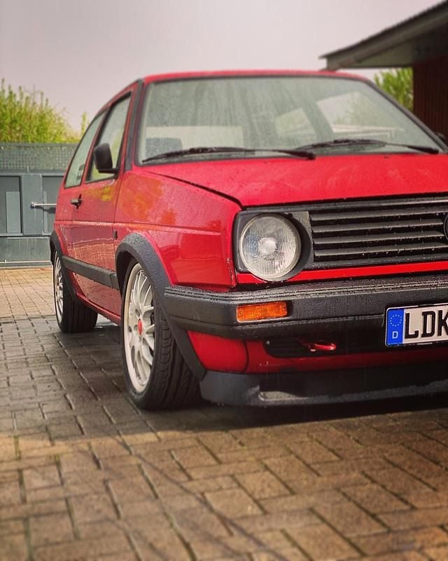 Rot Gebraucht 1991 VW Golf II Kleinwagen | 6.499 € - Bild 1/4