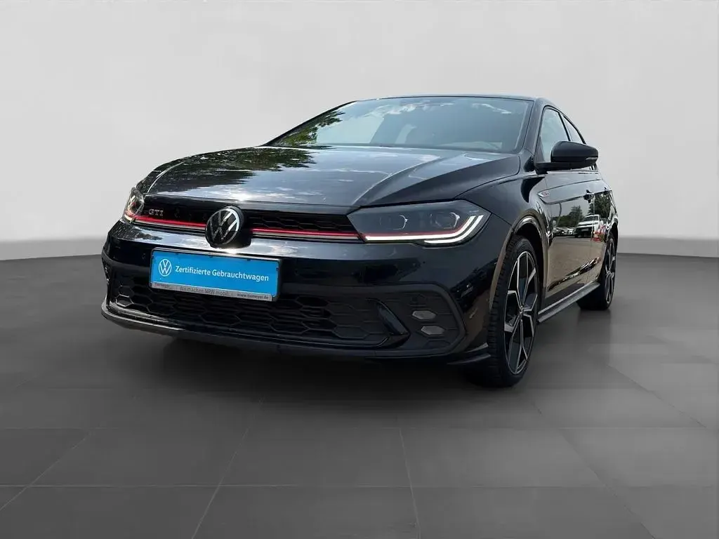 Gebraucht VW Polo GTI 207 PS (152 kW) 2023 Schwarz Kleinwagen