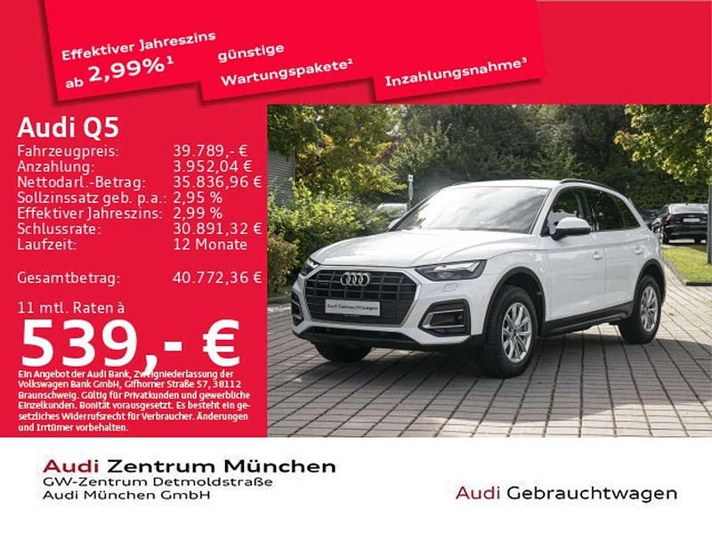 Ibisweiß Gebraucht 2022 Audi Q5 Performance SUV | 39.789 € (Fairer Preis) - Bild 1/2