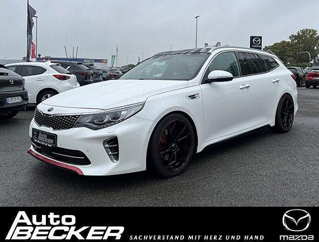Weiß Gebraucht 2016 Kia Optima Kombi | 16.490 € (Fairer Preis) - Bild 1/4
