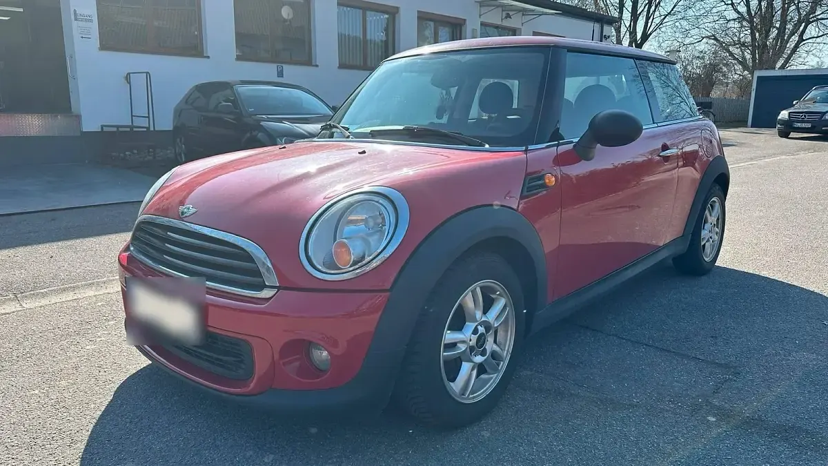 Brugt Mini Cooper 75 HK (55 kW) 2012 Rød Hatchback