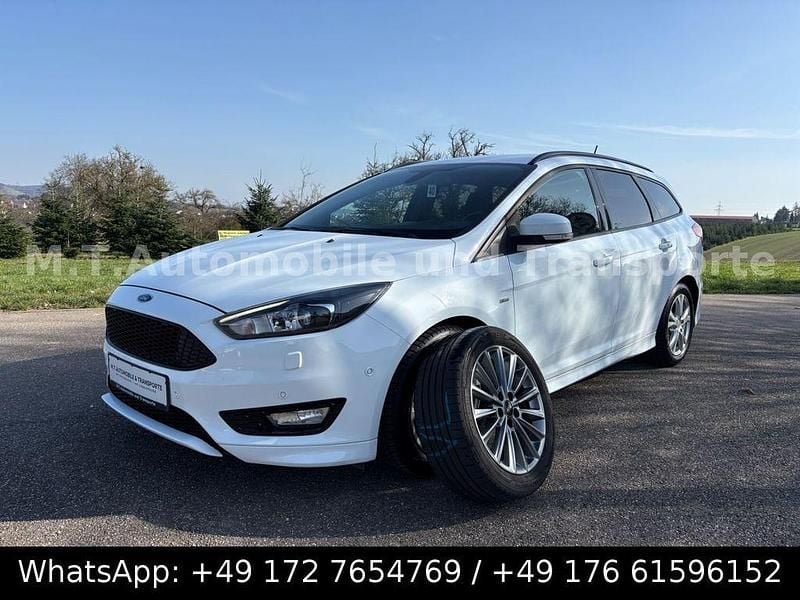Gebraucht Ford Focus ST-Line 150 PS (110 kW) 2018 Weiß Limousine