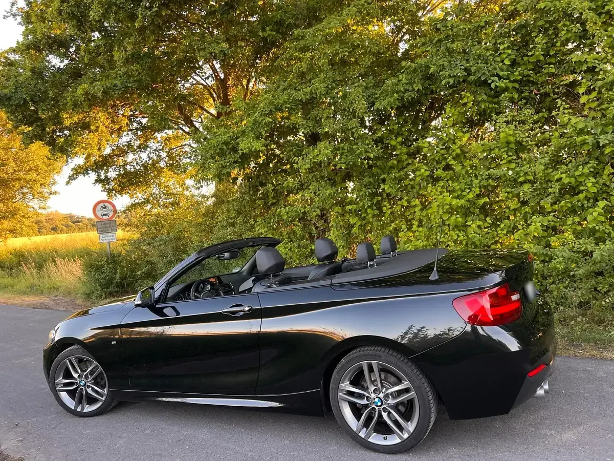 Gebraucht BMW 220 M Sport 190 PS (139 kW) 2015 Schwarz Cabrio