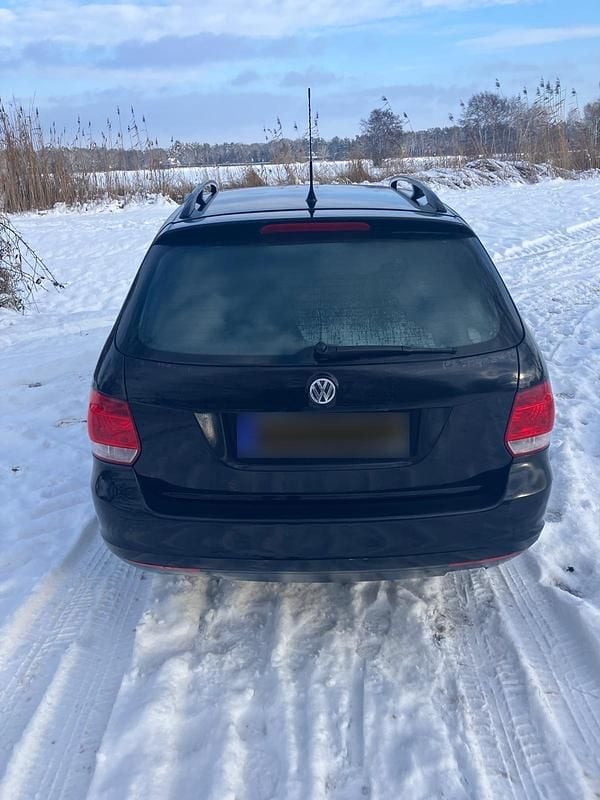 Gebraucht VW Golf VI 110 PS (80 kW) 2009 Schwarz Kleinwagen