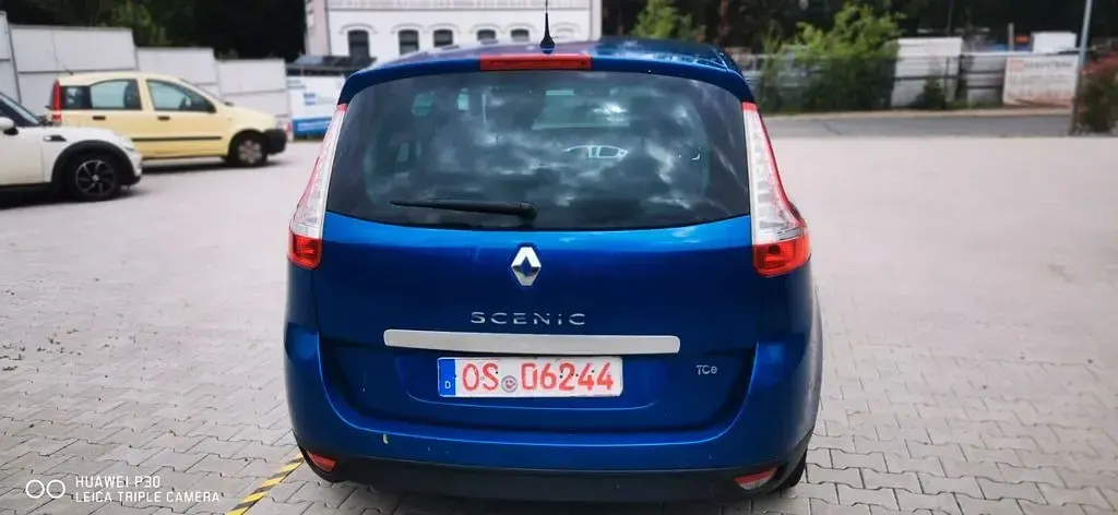 Gebraucht Renault Scénic III Dynamique 131 PS (96 kW) 2010 Blau Van / Kleinbus