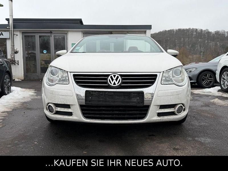 Second-hand VW Eos Edition 122 CP (89 kW) 2009 Alb Cabrio