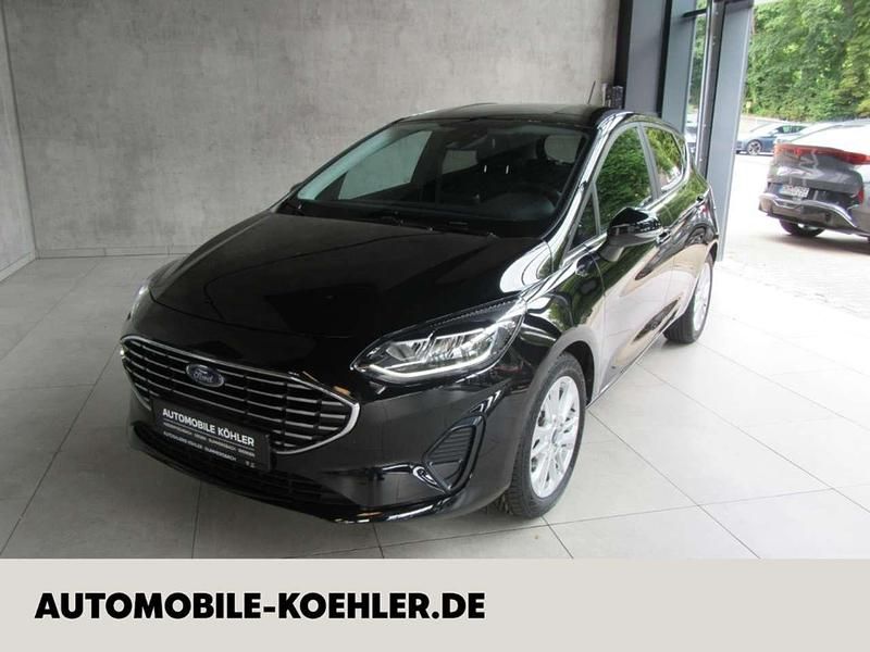 Schwarz Gebraucht 2022 Ford Fiesta Titanium Kleinwagen | 15.990 € (Guter Preis) - Bild 1/4