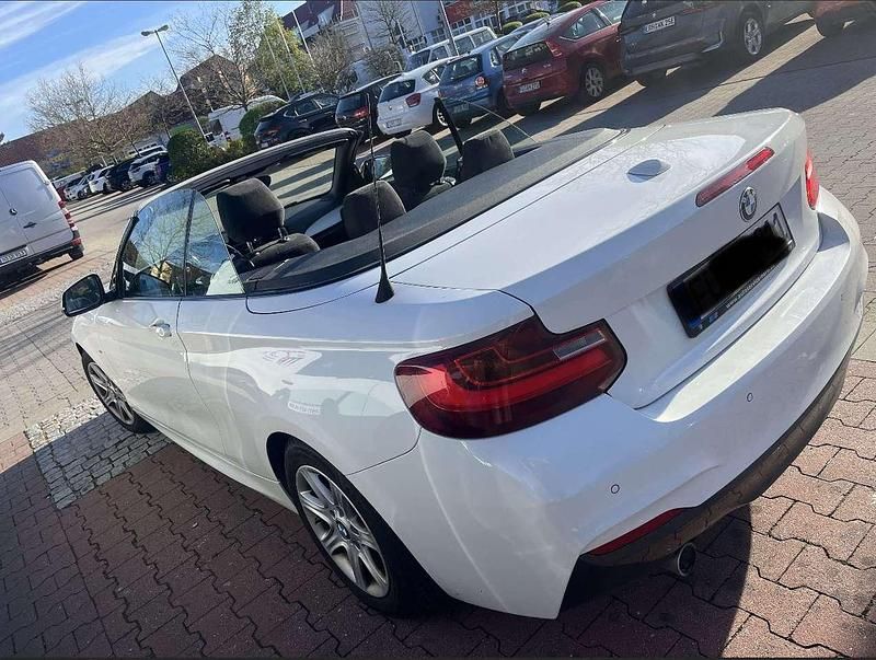 Weiß Gebraucht 2015 BMW 218 M Sport Cabrio | 14.500 € (Guter Preis) - Bild 1/3