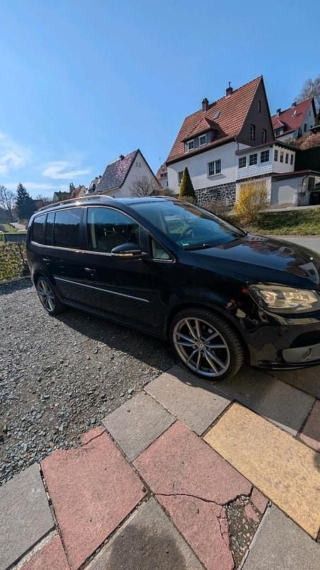Gebraucht VW Touran 170 PS (125 kW) 2011 Schwarz Van / Kleinbus