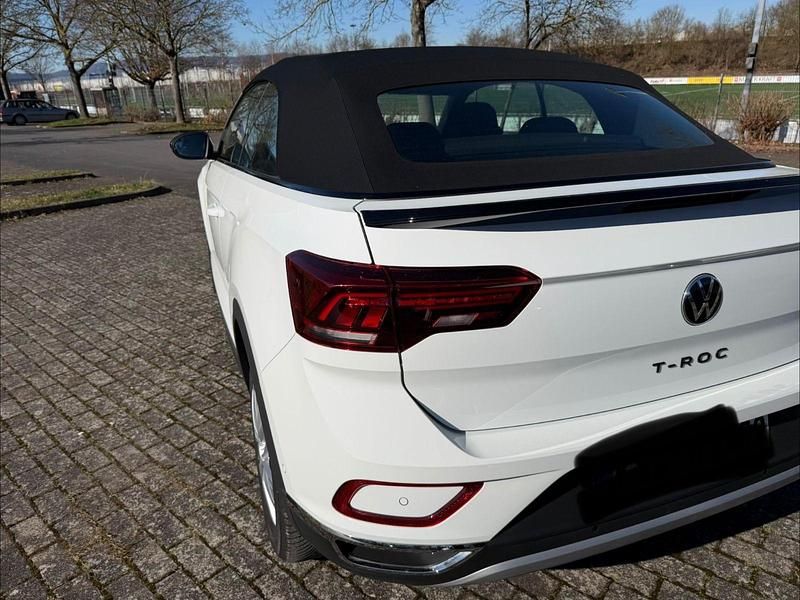 Gebraucht VW T-Roc Cabriolet Style 150 PS (110 kW) 2024 Weiß Cabrio