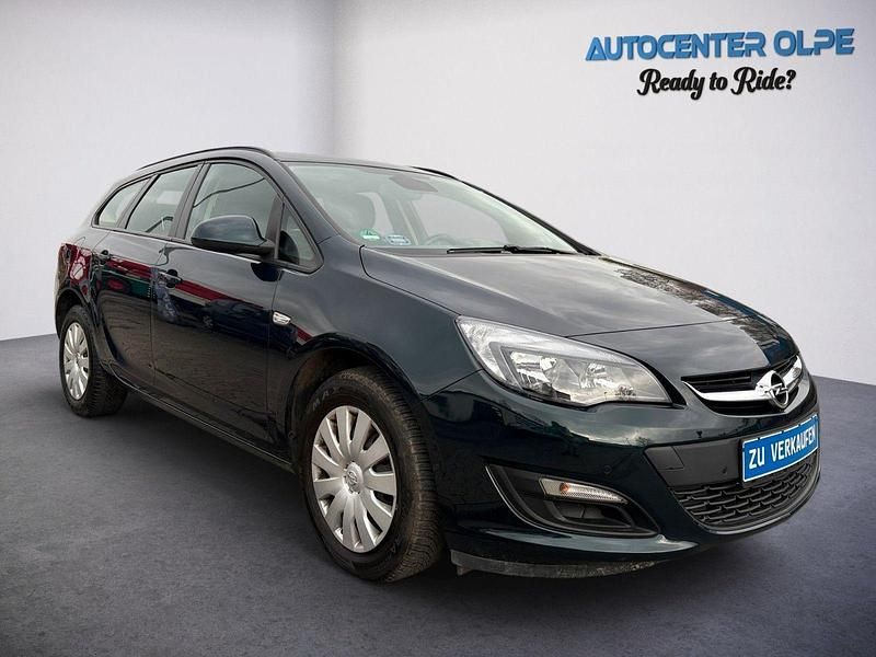 Gebraucht Opel Astra 110 PS (80 kW) 2015 Grün Kombi