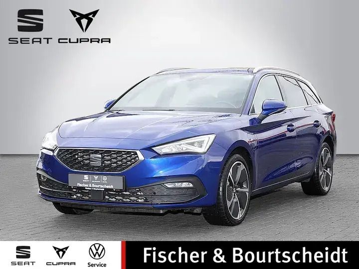 Blau Gebraucht 2021 Seat Leon XCELLENCE Limousine | 22.180 € (Fairer Preis) - Bild 1/4