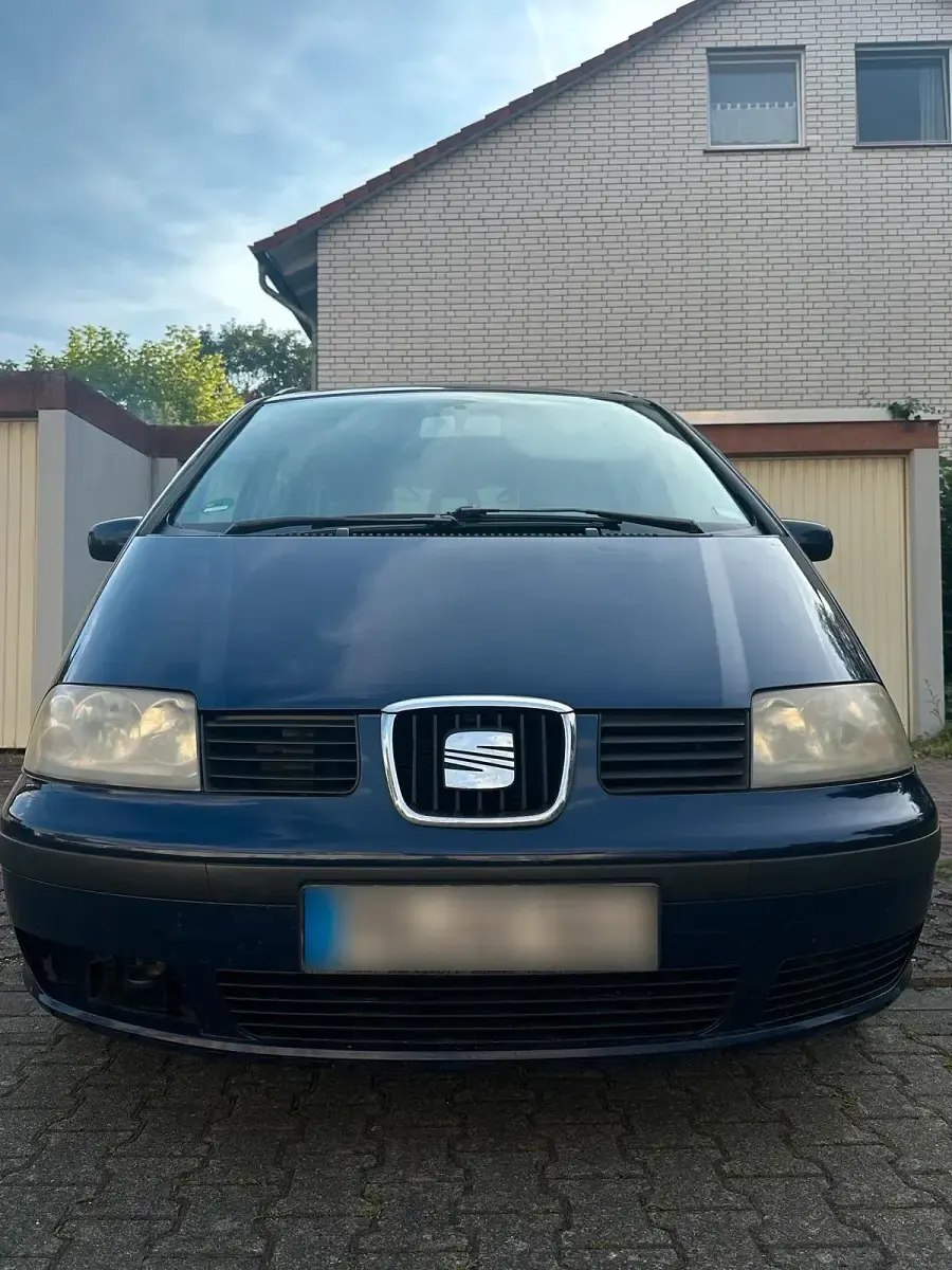 Gebraucht Seat Alhambra 115 PS (84 kW) 2002 Blau Van / Kleinbus