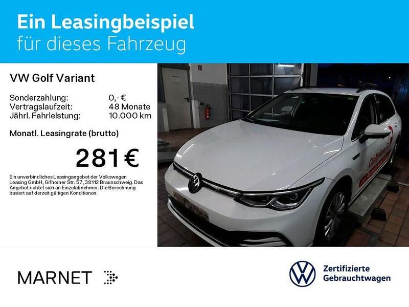 Gebraucht VW Golf VIII Style 150 PS (110 kW) 2023 Weiß Kombi