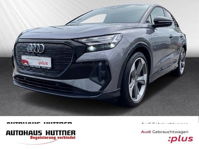 Taifungrau metallic Gebraucht 2022 Audi Q4 Sportback e-tron Ambiente SUV | 39.990 € (Fairer Preis) - Bild 1/4
