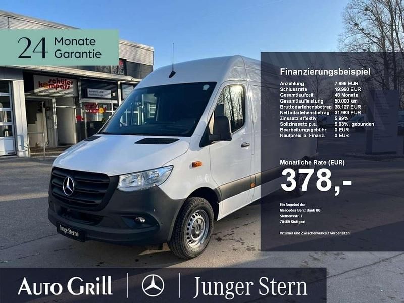 Arktikweiss Gebraucht 2023 Mercedes Sprinter Van | 35.522 € (Guter Preis) - Bild 1/4