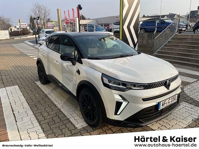 Neu Renault Captur Techno 94 PS (69 kW) 2025 Perlmuttweiß metallic, black pearlschwarz metall (schwarz) SUV