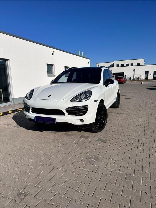 Weiß Gebraucht 2014 Porsche Cayenne S SUV | 21.700 € (Guter Preis) - Bild 1/4