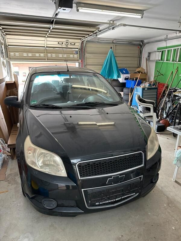 Schwarz Gebraucht 2009 Chevrolet Aveo Kleinwagen | 690 € (Guter Preis) - Bild 1/4