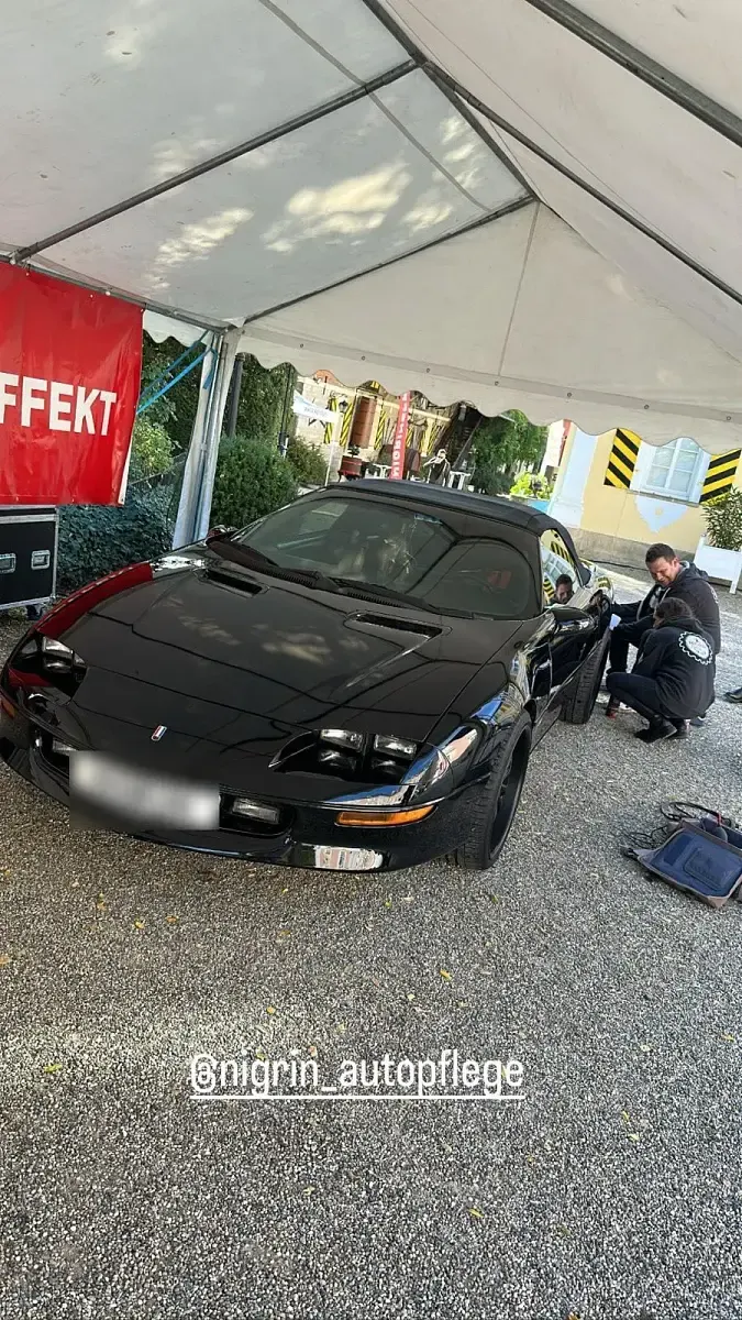 Gebraucht Chevrolet Camaro LT 288 PS (211 kW) 1996 Schwarz Cabrio
