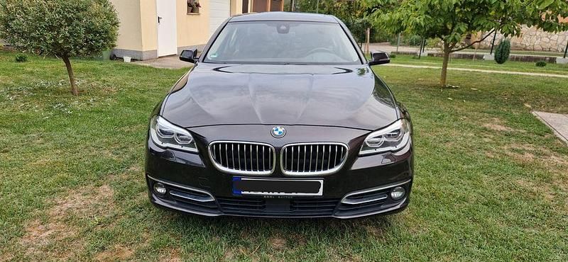 Braun Gebraucht 2015 BMW 535 Limousine | 19.990 € (Fairer Preis) - Bild 1/4