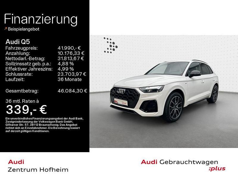 Ibisweiß Gebraucht 2022 Audi Q5 S-Line SUV | 41.990 € (Teuer) - Bild 1/4
